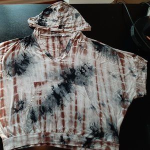 Thin Stretchy Comfy Short-sleeved Boho Hoodie